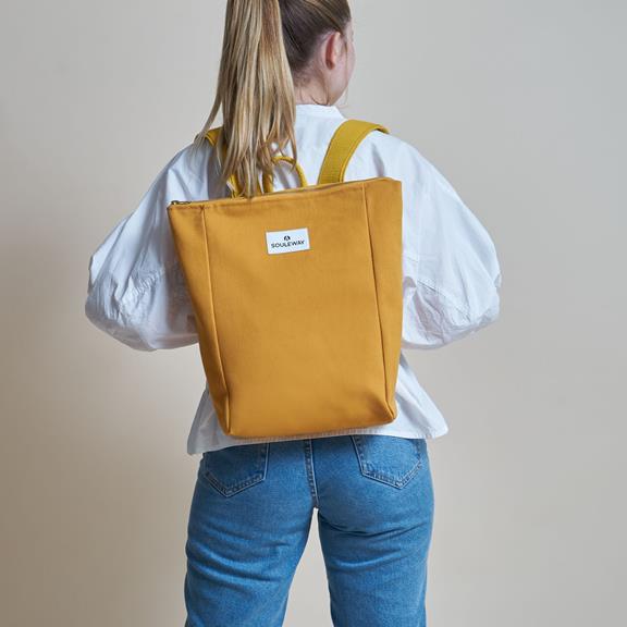 Backpack Simple S Mustard Yellow 6