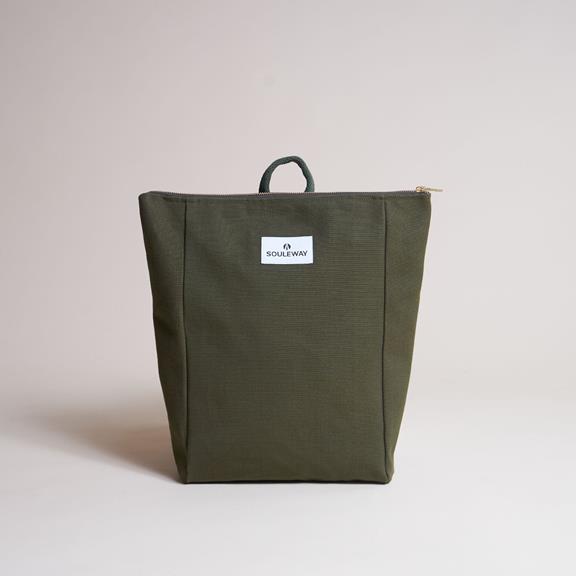 Backpack Simple S Dark Olive 1