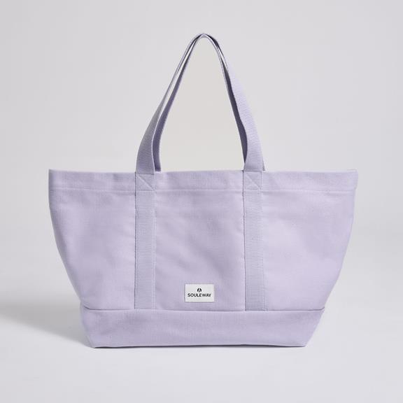 Beach Bag Soft Lavender 1