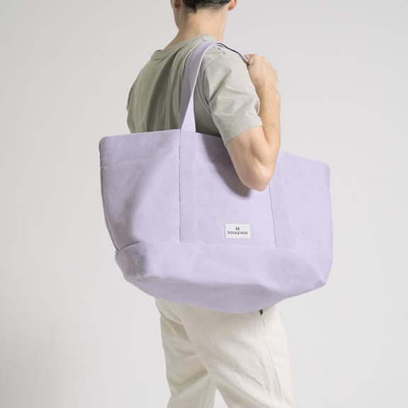 Beach Bag Soft Lavender 6