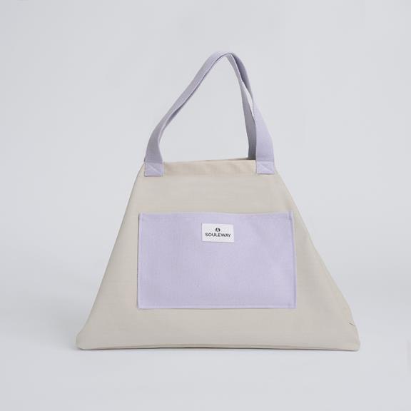 Shopper Zand/Lavendel 2