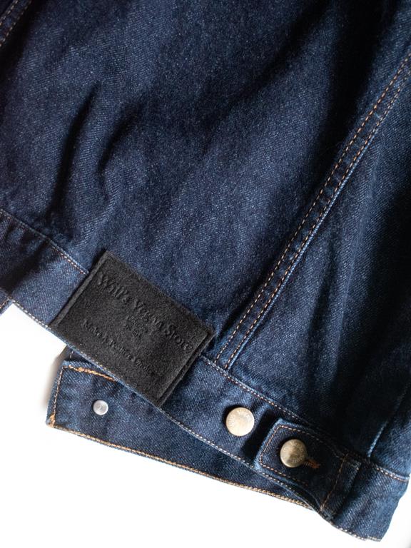Klassiek Spijkerjack Voor Dames, Donkerblauw from Shop Like You Give a Damn