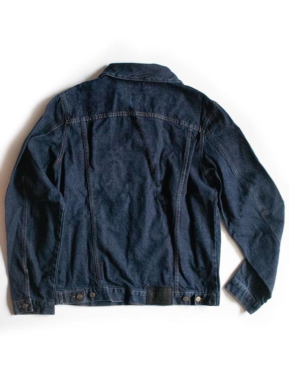 Klassiek Spijkerjack Voor Dames, Donkerblauw from Shop Like You Give a Damn