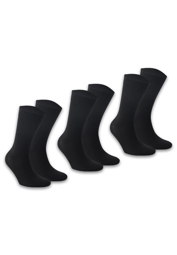 Socks Summod Modal Mix 3-Pack Black from Shop Like You Give a Damn