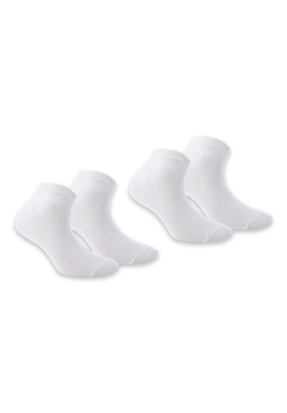 Socks Tmorba Bamboomix Double Pack White via Shop Like You Give a Damn