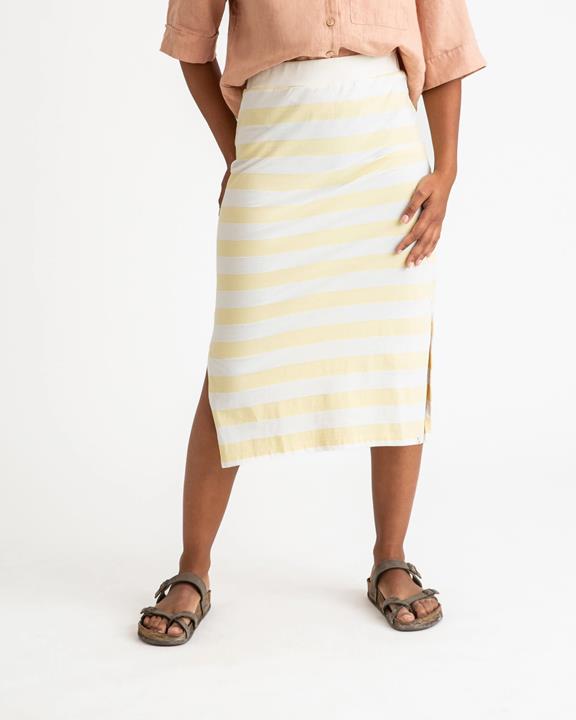 Skirt Jersey Yellow Stripes 5