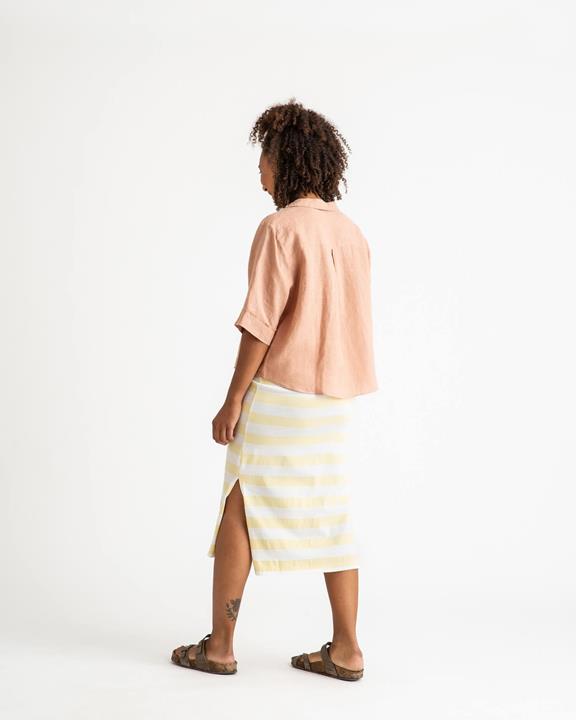 Skirt Jersey Yellow Stripes 8