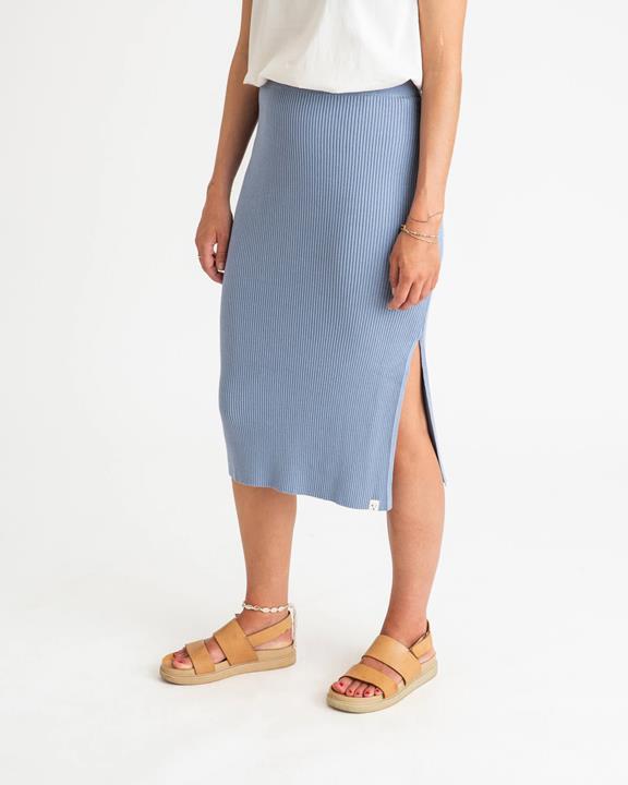 Skirt Knitted Dove Blue 1