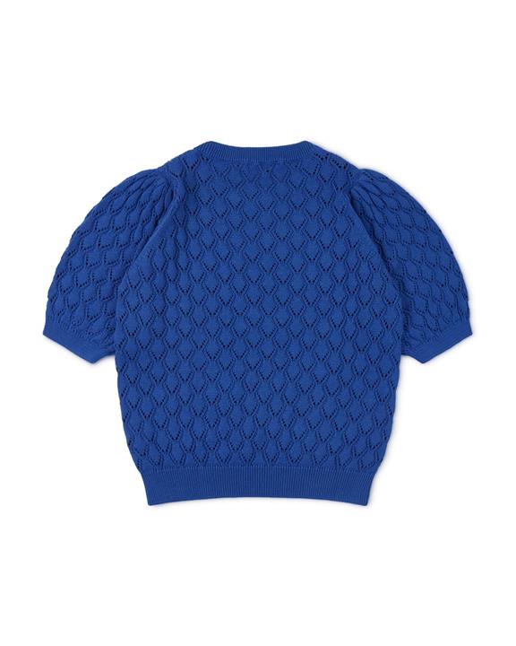 Sweater Knitted Cobalt Blue 3