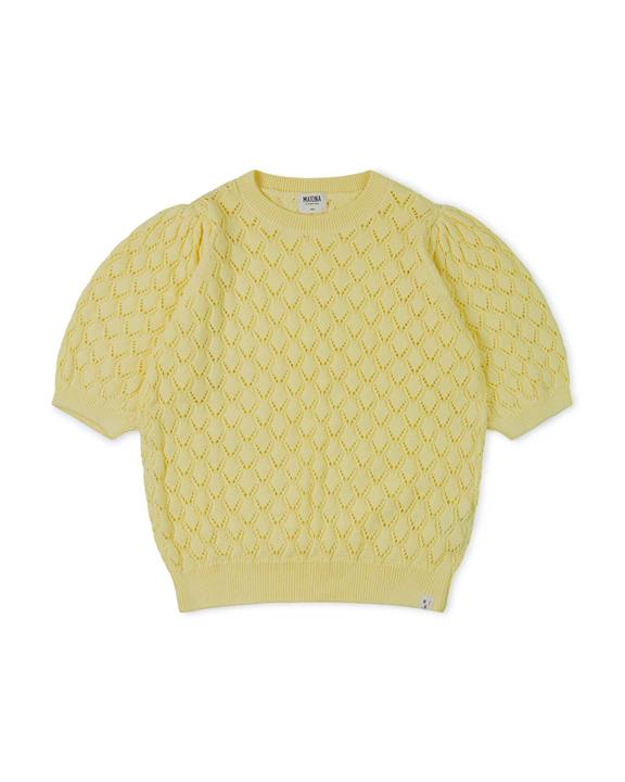 Sweater Knitted Daffodil Yellow 2