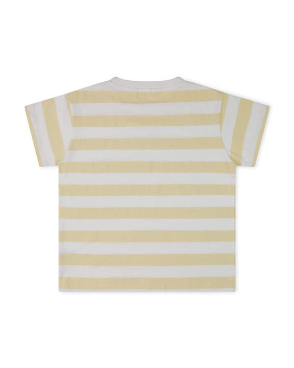  T-Shirt Essential Yellow Stripes 3