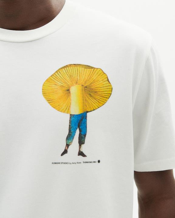 T-Shirt Funghi 2 Wit via Shop Like You Give a Damn
