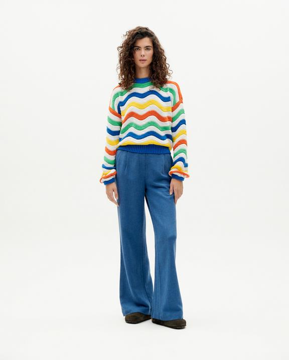 Knitted Sweater Jo Multicolor via Shop Like You Give a Damn