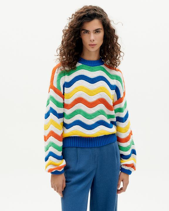  Knitted Sweater Jo Multicolor 2