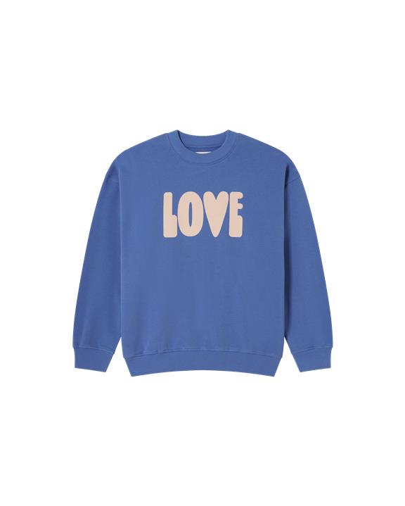 Sweatshirt Liebe Blau 8