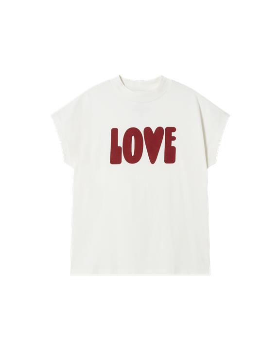 T-Shirt Love Volta Wit from Shop Like You Give a Damn
