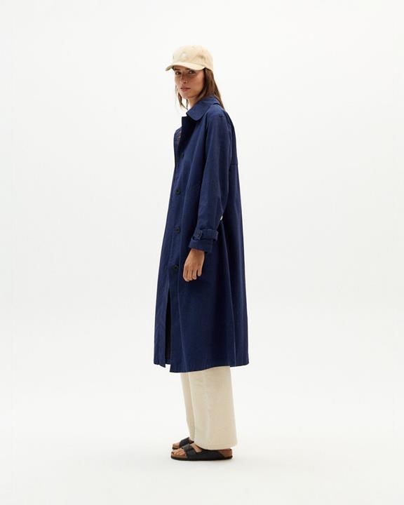 Jacket Macarena Oversized Navy from Shop Like You Give a Damn