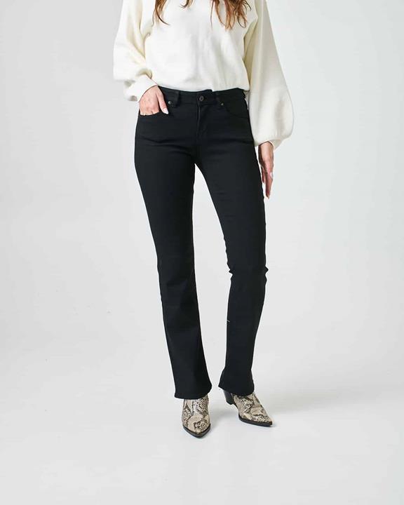 Jeans Amy Bootcut Forever Zwart 1