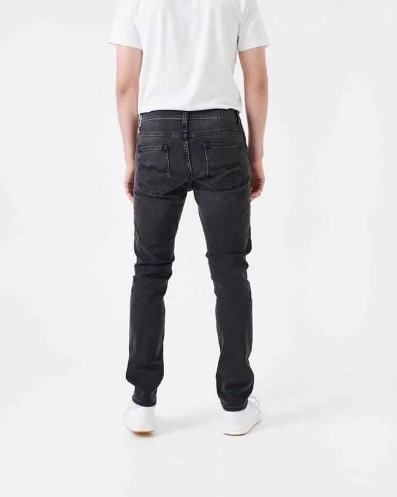 Jeans Slim Tapered Fit Lean Dean Black Eyes Grijs from Shop Like You Give a Damn