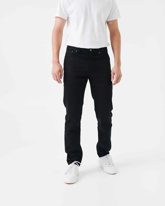 Jeans Regular Tapered Fit Steady Eddie Ii Ever Zwart from Shop Like You Give a Damn