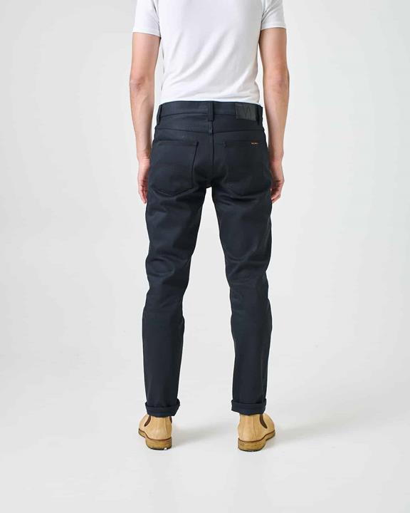 Jeans Gritty Jackson Dry Onyx Selvage Blauw from Shop Like You Give a Damn