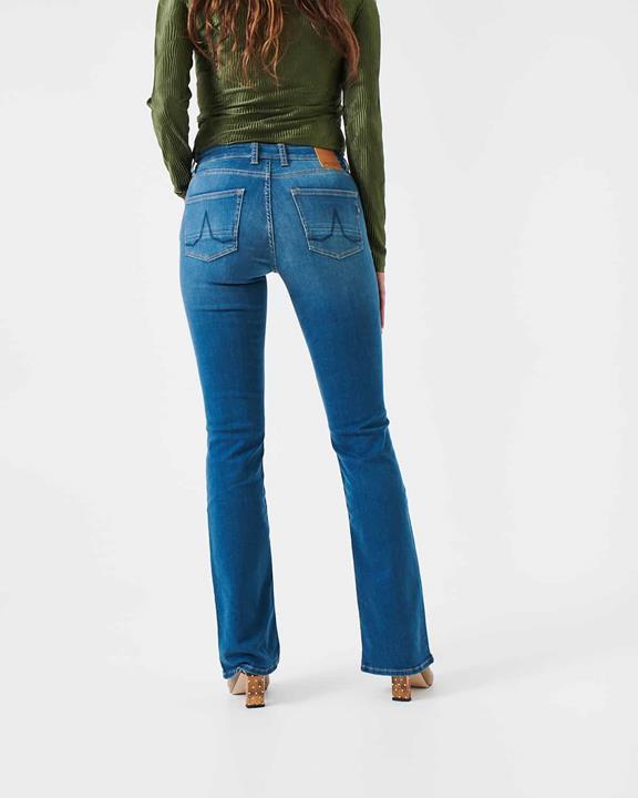 Jeans Met Middelhoge Taille Amy Bootcut Essential Blue 5