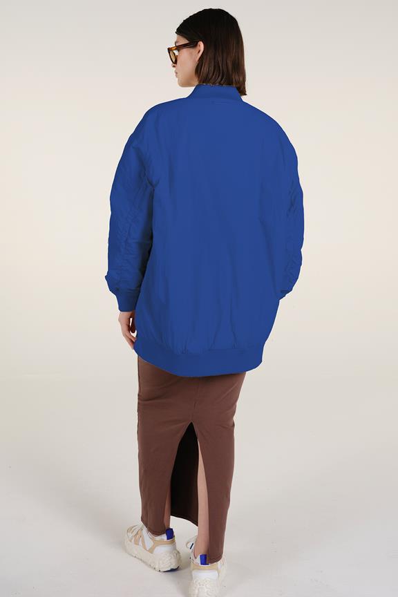 Philly Bomber Jacket Emb Blue from Shop Like You Give a Damn