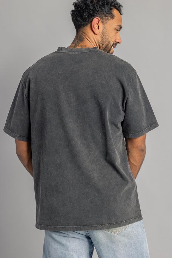 Heavy Cotton T-Shirt Oversized, Faded Black 6