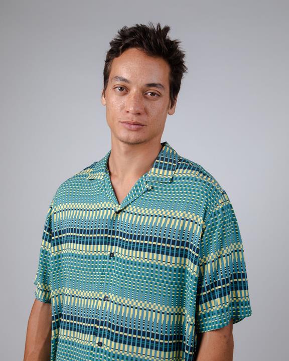 Overhemd Calella Aloha Oceaanblauw 1