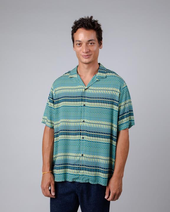 Overhemd Calella Aloha Oceaanblauw 2