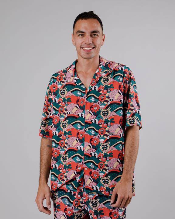 Overhemd Yeye Weller Aloha Rood 7