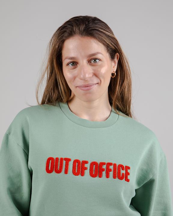 Sweatshirt Out Of Office Mint 2