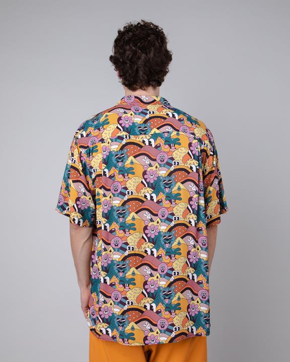 Overhemd Yeye Weller Aloha Geel 5