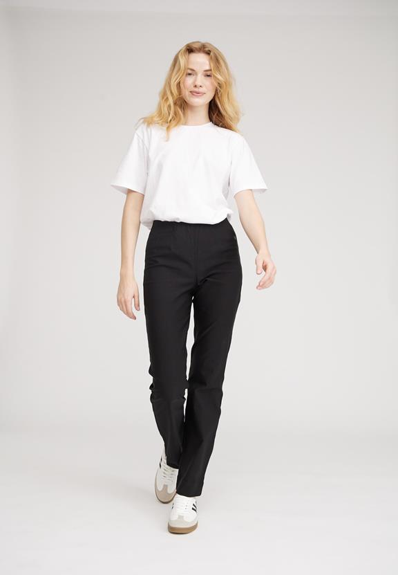 Broek Bella Straight Ml Zwart from Shop Like You Give a Damn