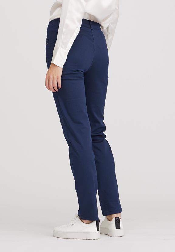 Broek Kelly Regular Ml Marineblauw from Shop Like You Give a Damn