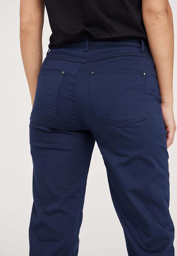 Broek Hannah Normaal Extra Korte Lengte Marine from Shop Like You Give a Damn