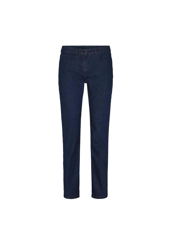 Jeans Laura Slim Middellange Ecolabel Donkerblauw Denim from Shop Like You Give a Damn