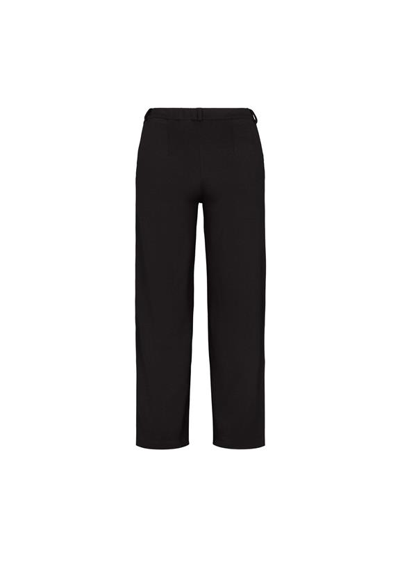Pants Donna Loose Jersey Short Length Black 4