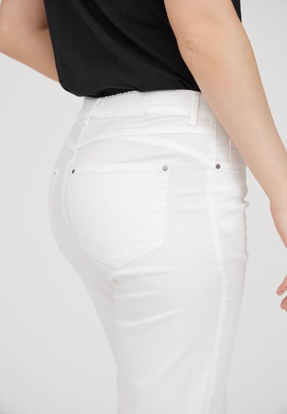 Pants Helen Straight Crop White 2