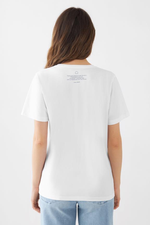 T-Shirt Umweltschützer Weiß 3