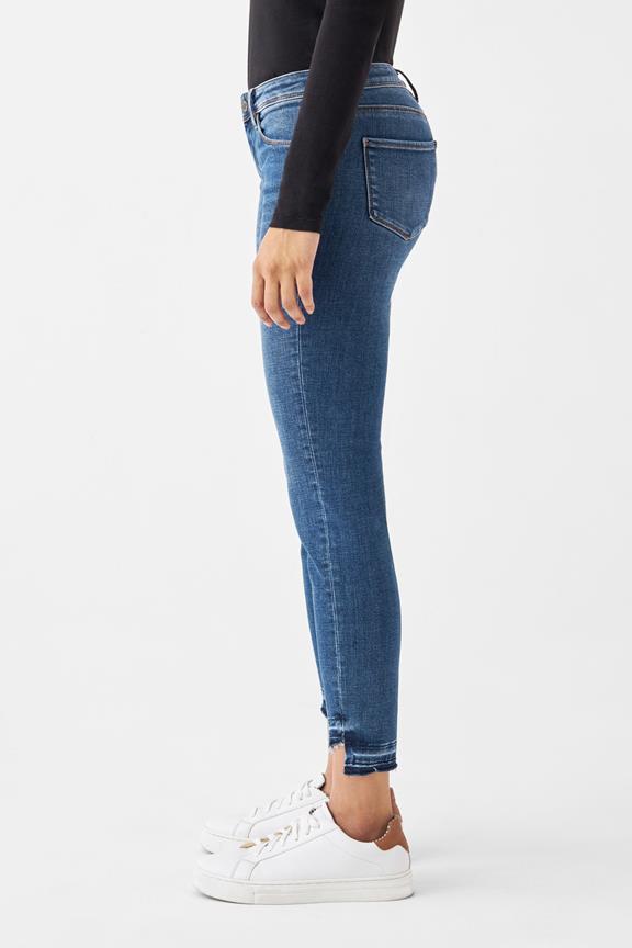 Slim Jeans Mid Sun Medium Blauw 2