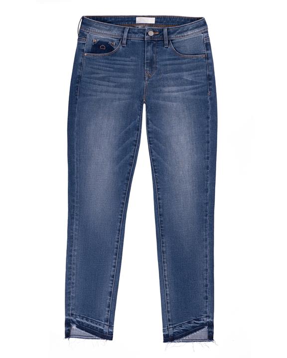 Slim Jeans Mid Sun Medium Blauw 7