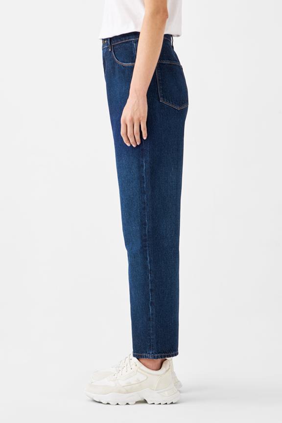 Cropped Jeans Dawn Donkerblauw 2