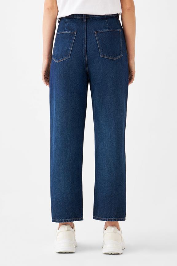 Cropped Jeans Dawn Donkerblauw 3