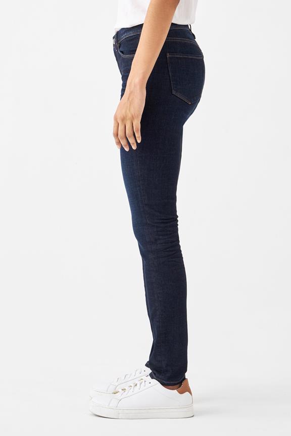 Jeans Mid Sun Slim Comfort Stretch Basic Dunkelblau 2