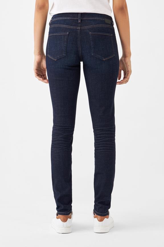 Jeans Mid Sun Slim Comfort Stretch Basic Dark Blue 3