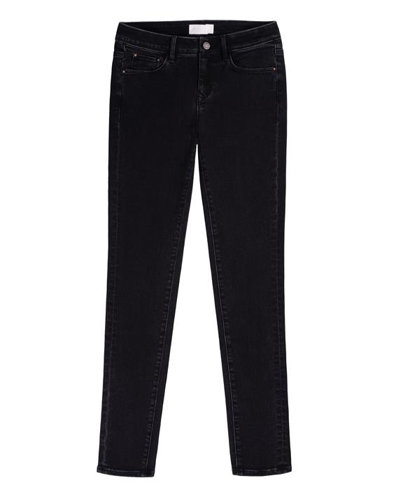 Jeans Mid Sun Slim Confort Stretch Basic Black Denim 6