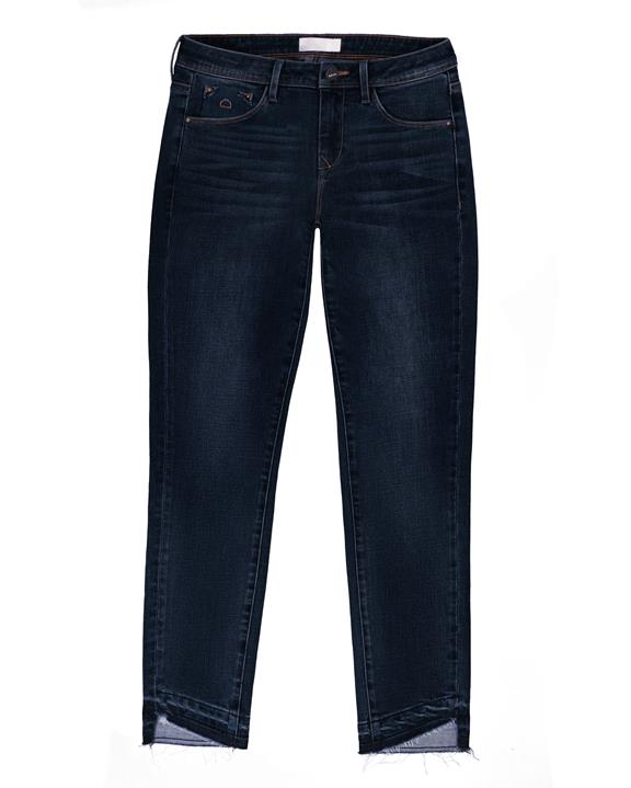 Jeans Mid Sun Slim Comfort Stretch Donkerblauw 7