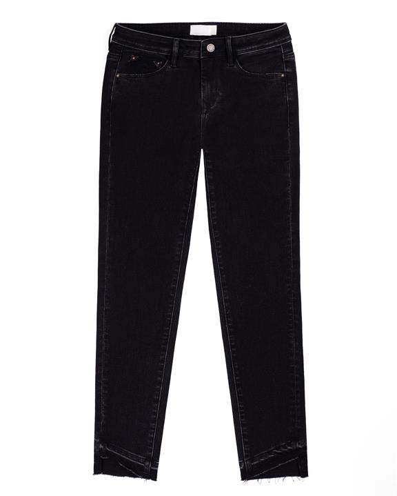 Jeans Mid Sun Slim Comfort Stretch Denim Zwart 7