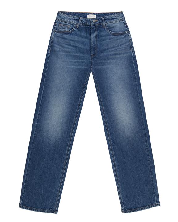 Jeans Normaal Recht Klassiek Ochtend Medium Blauw 7